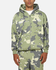 Carre Sideline Hoodie Green Camo