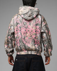 Loiter Blade Hoodie Pink Real Tree
