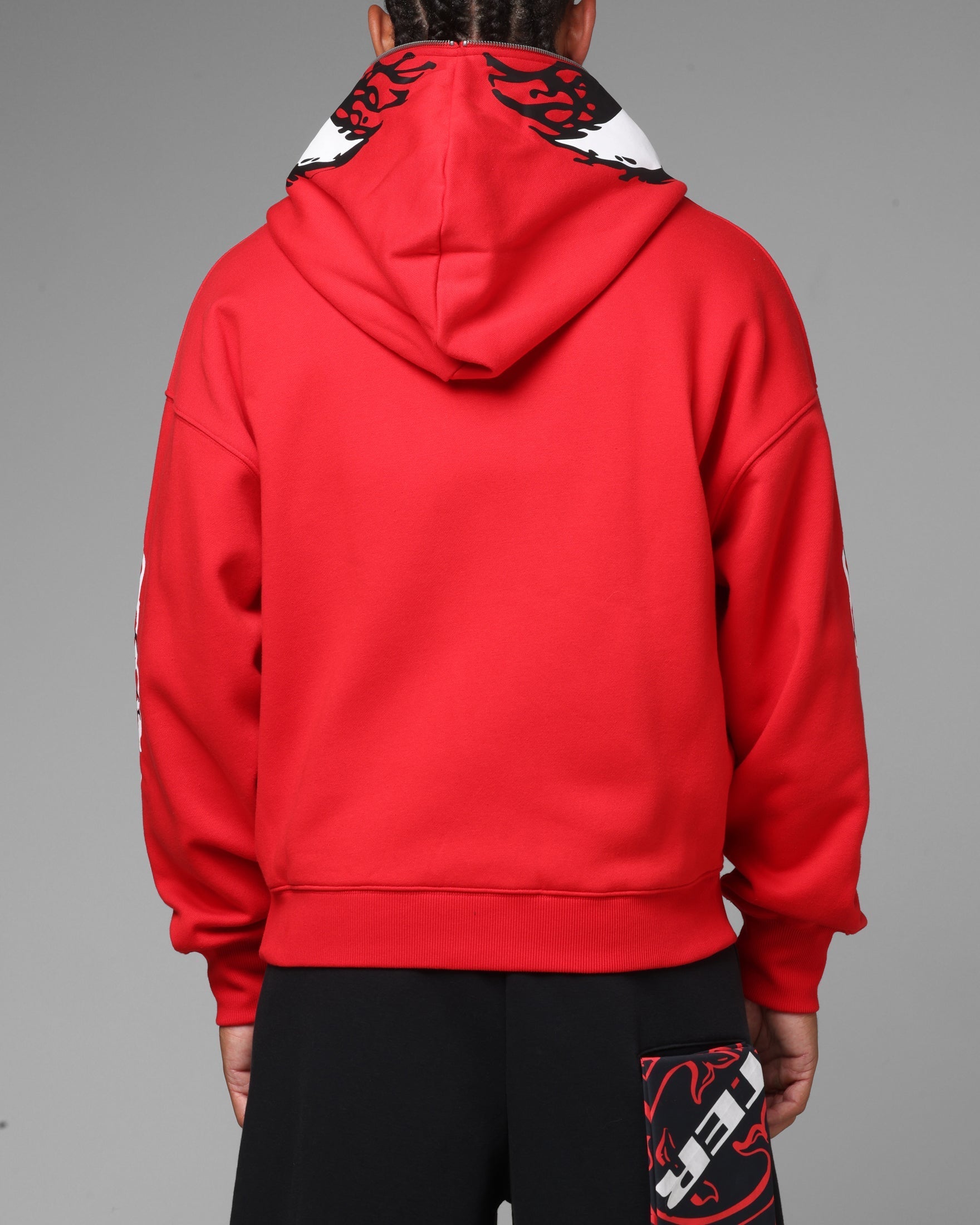 Loiter Marvel Spider-Man Carnage Zip Hoodie Red