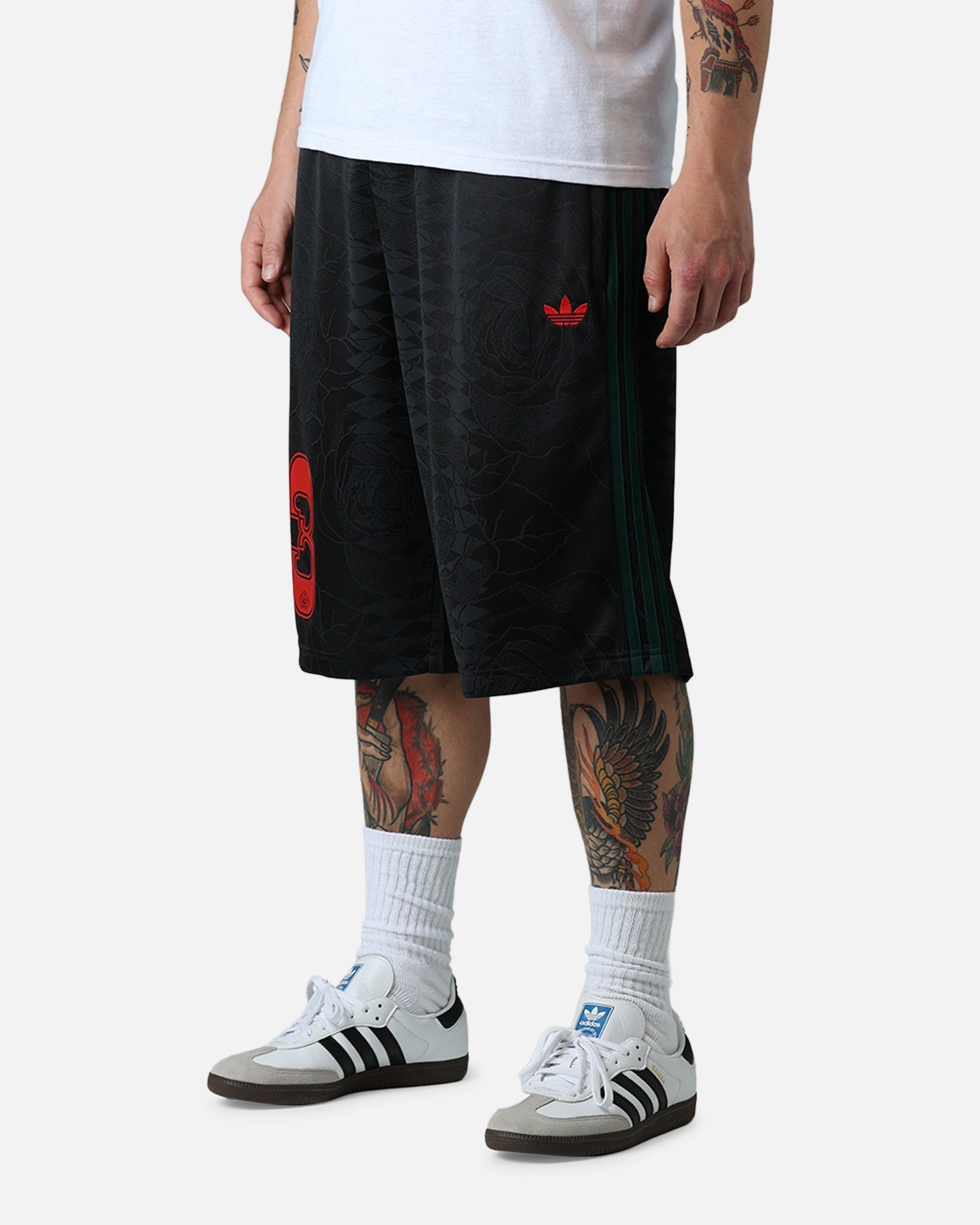 Adidas Rose Shorts Black/Green