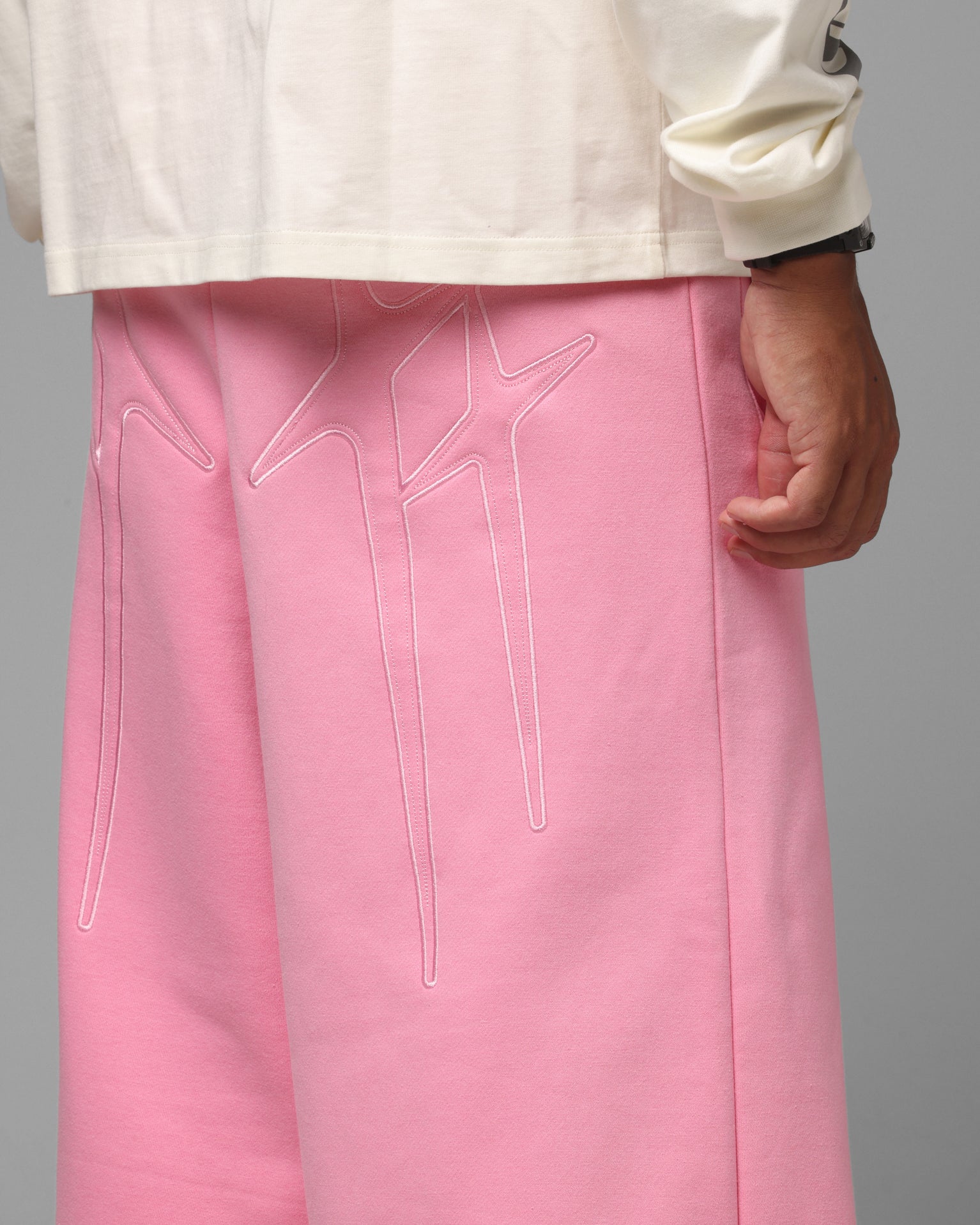 Loiter Weezy Ultra Wide Sweatpants Pink