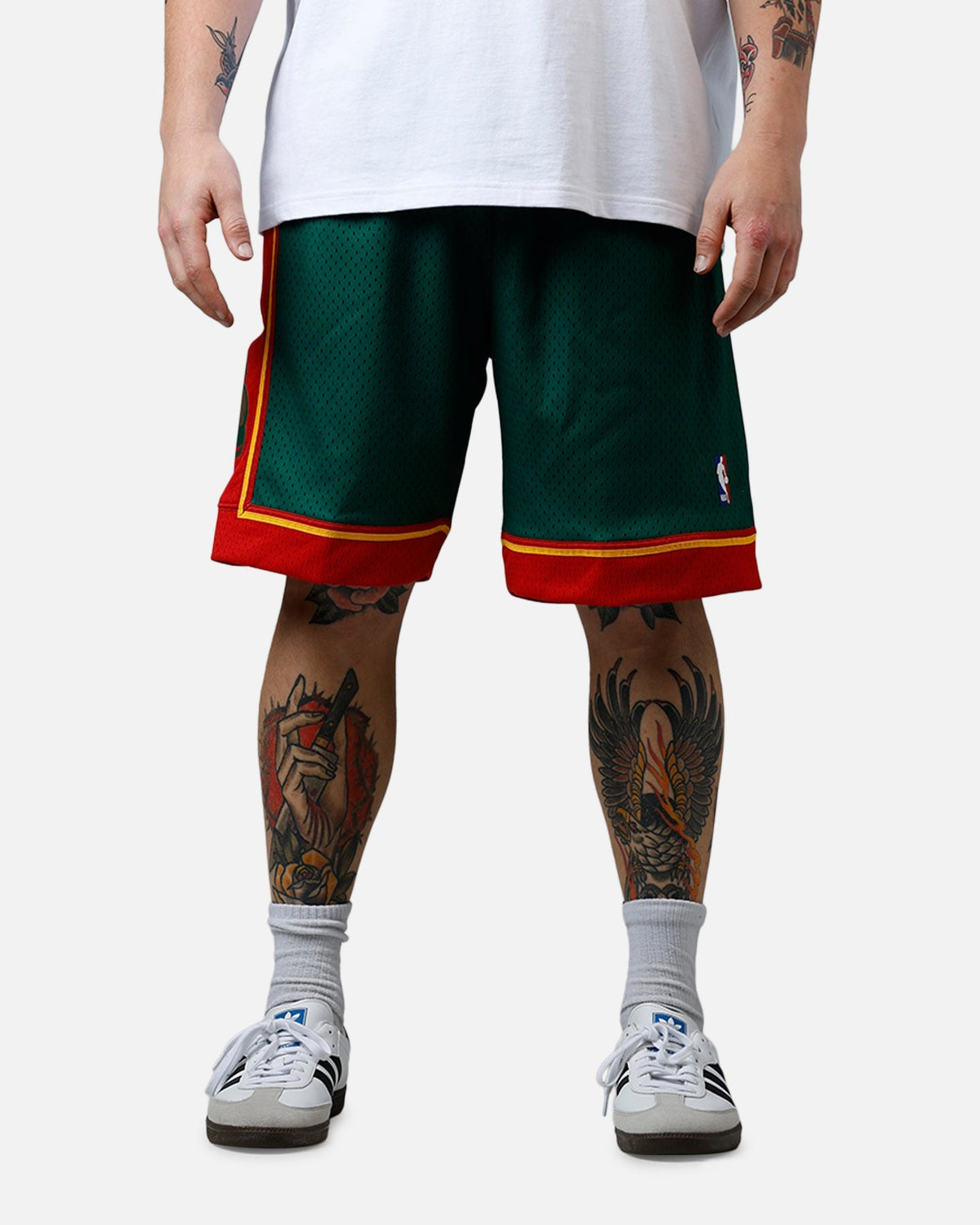 Mitchell & Ness Seattle SuperSonics 95-96' Swingman Shorts Green