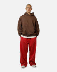 American Thrift Wide Leg Pants Washed Red