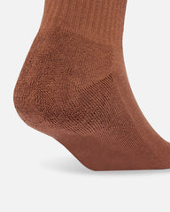 Adidas Trefoil Cushioned Crew Socks 6 Pack Cream