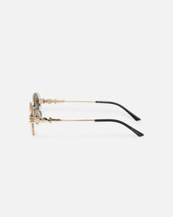 Belvoir & Co Balon Sunglasses Black/Gold