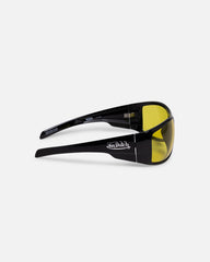 Aire X Von Dutch Outlawed Sunglasses Black/Yellow