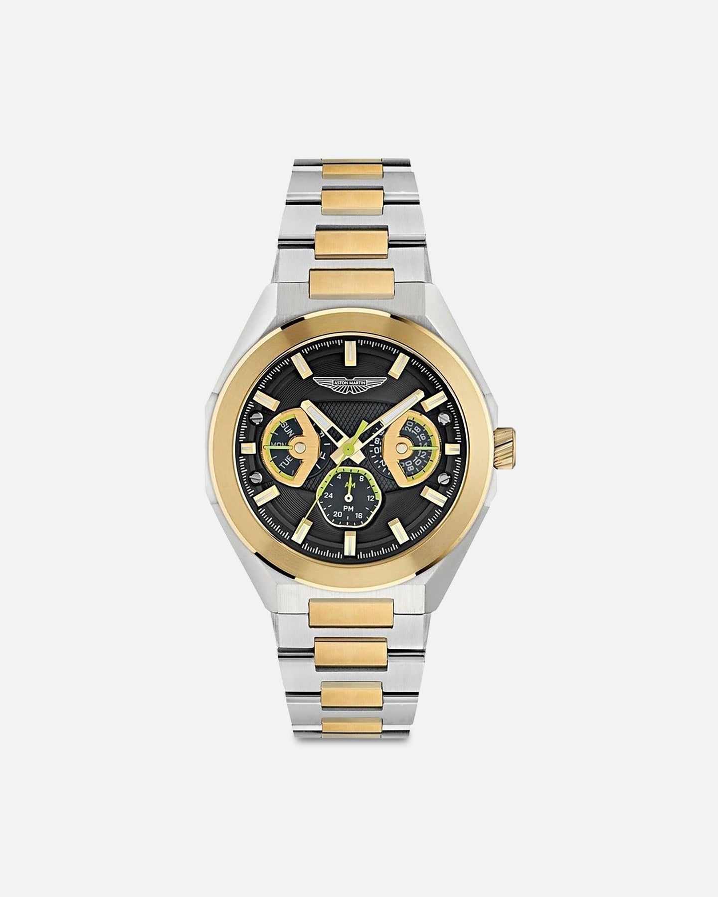 Aston Martin TKS Two Tone Bracelet Watch Black