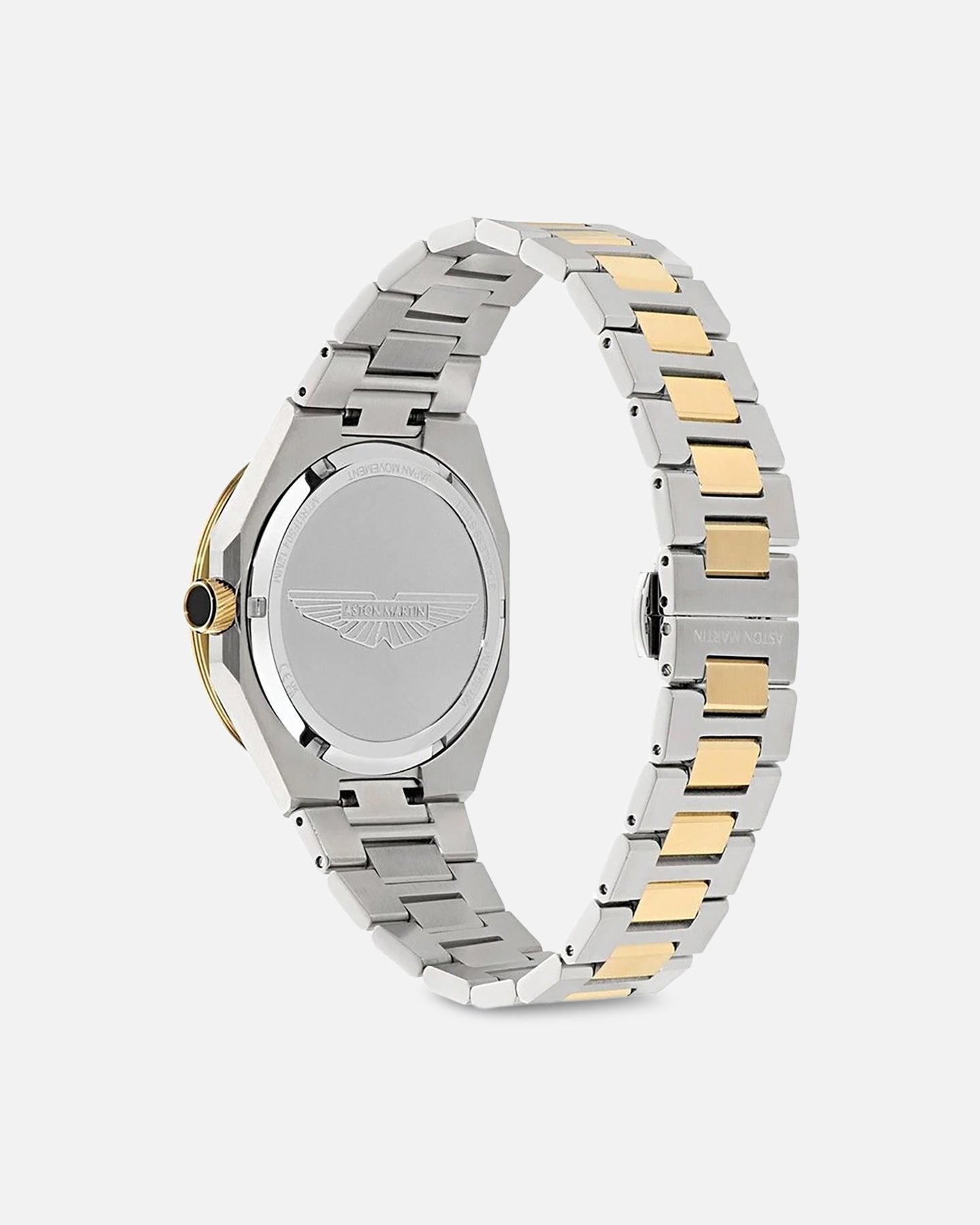 Aston Martin TKS Two Tone Bracelet Watch Black