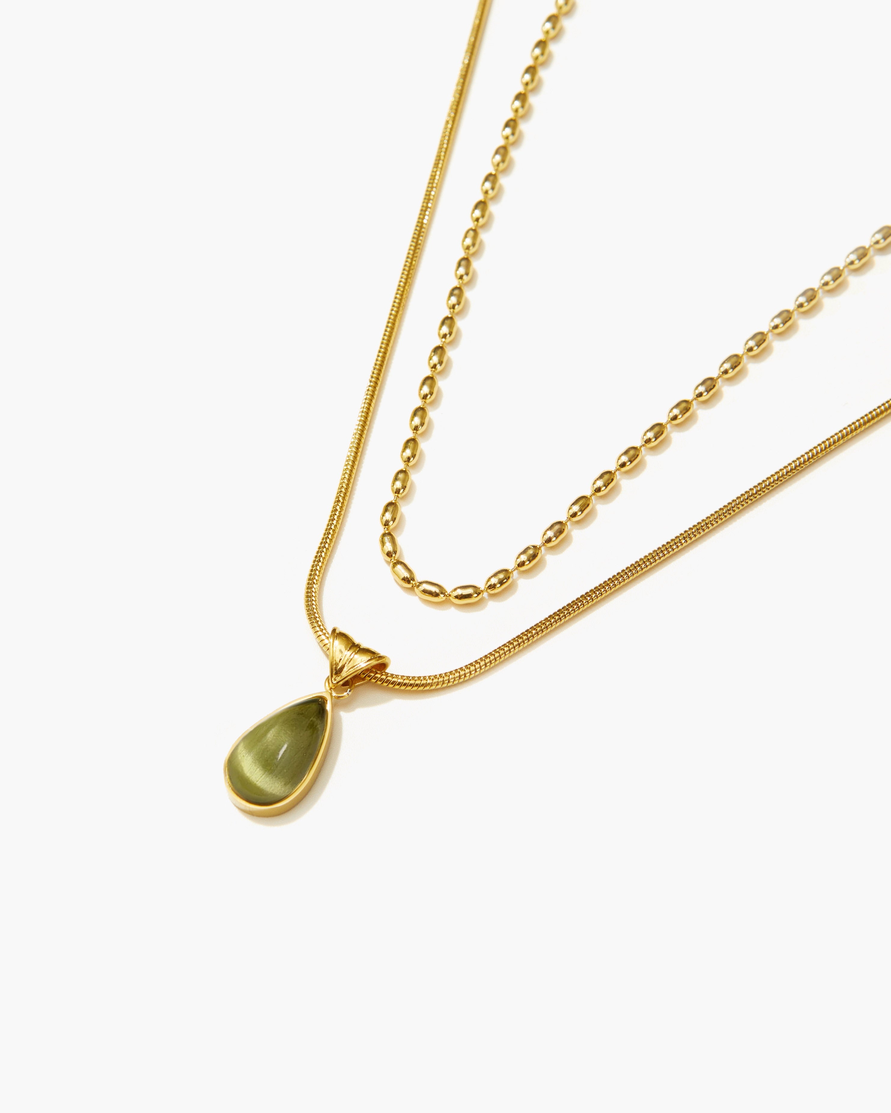 Waterdrop Necklace Set