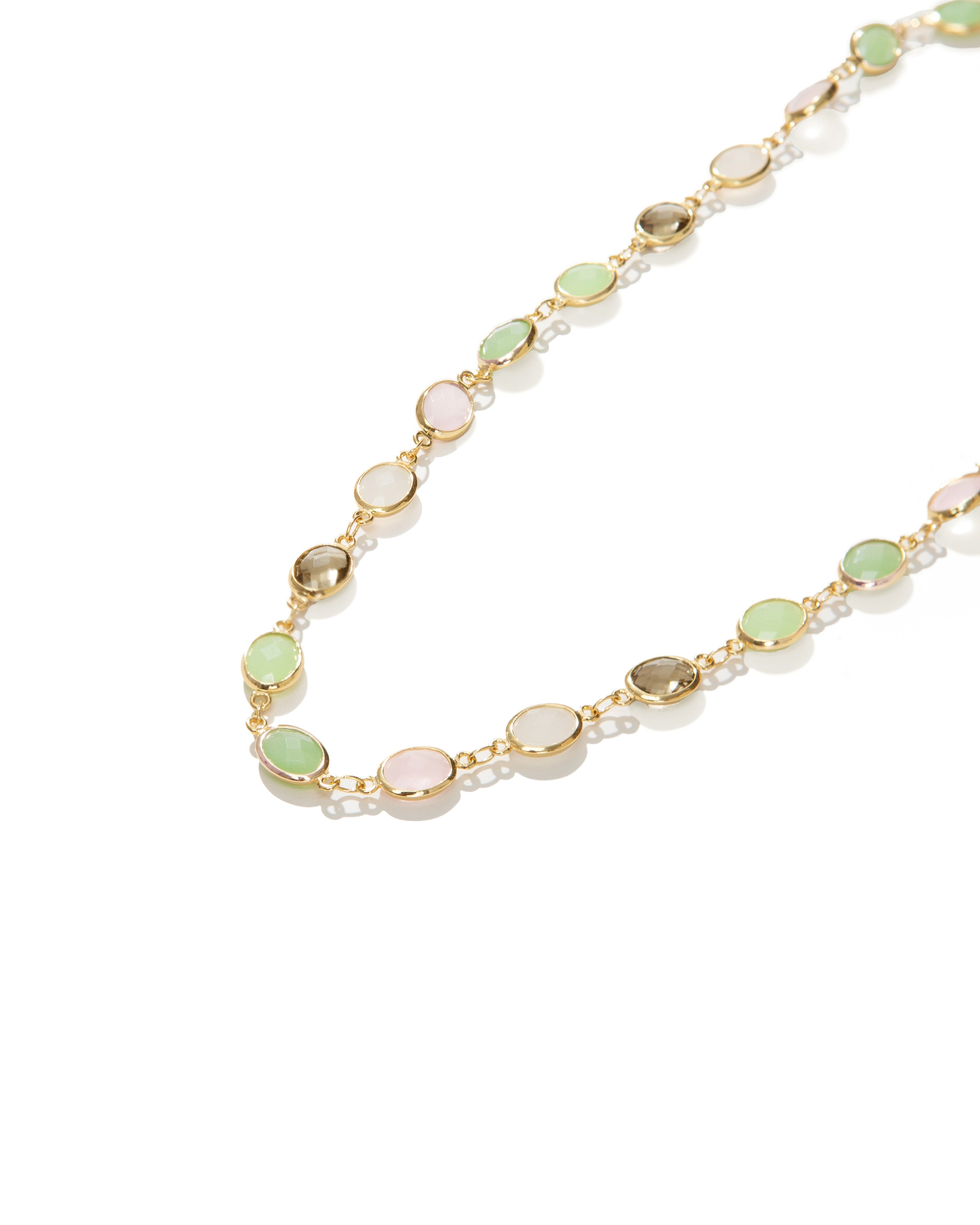 Whimsical Romance Stone Necklace